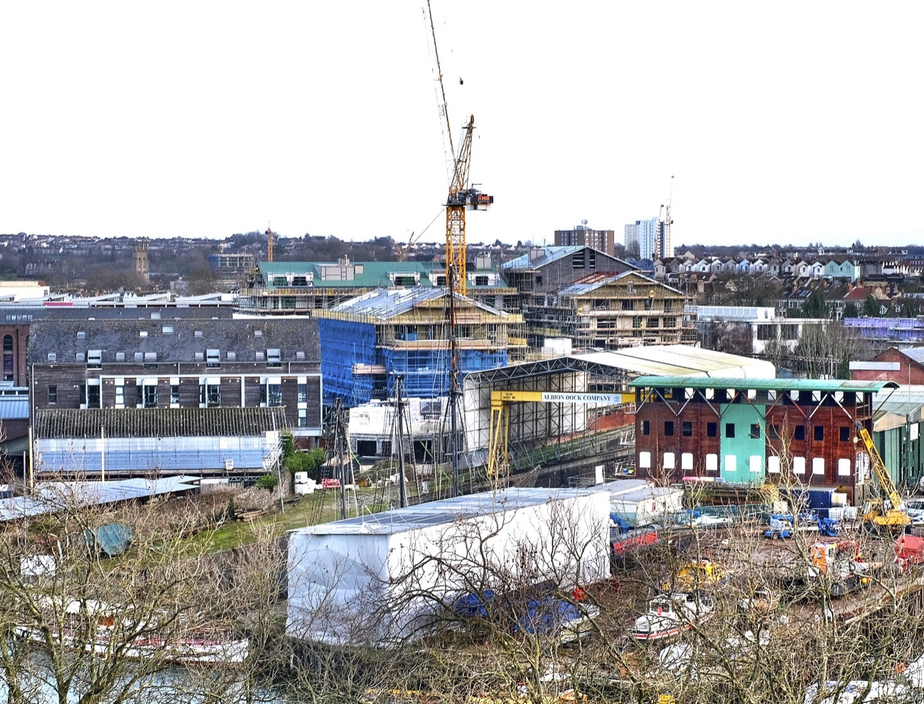 Verand Logistics Park under construction