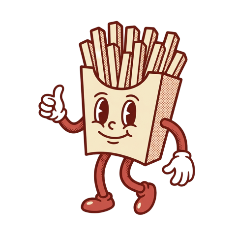Fries mascot